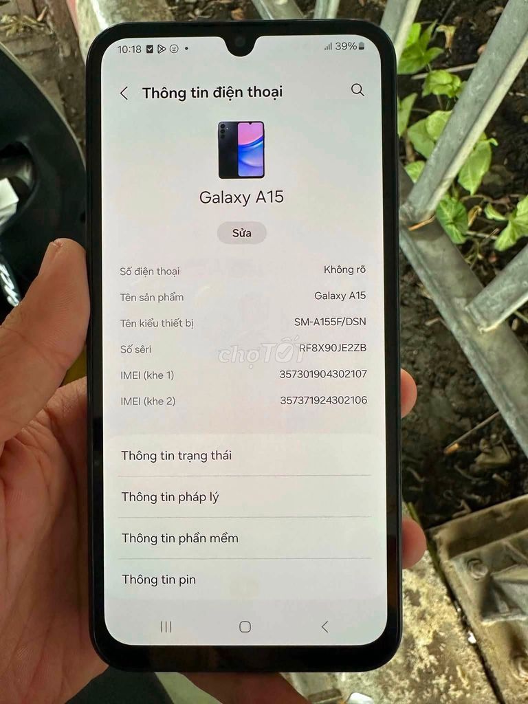 Samsung Galaxy A15 128GB Đen. Mua bán Điện thoại tại Quận Bình Tân Tp Hồ Chí Minh được đăng bởi Hội Đồ Điện Tử hình 1