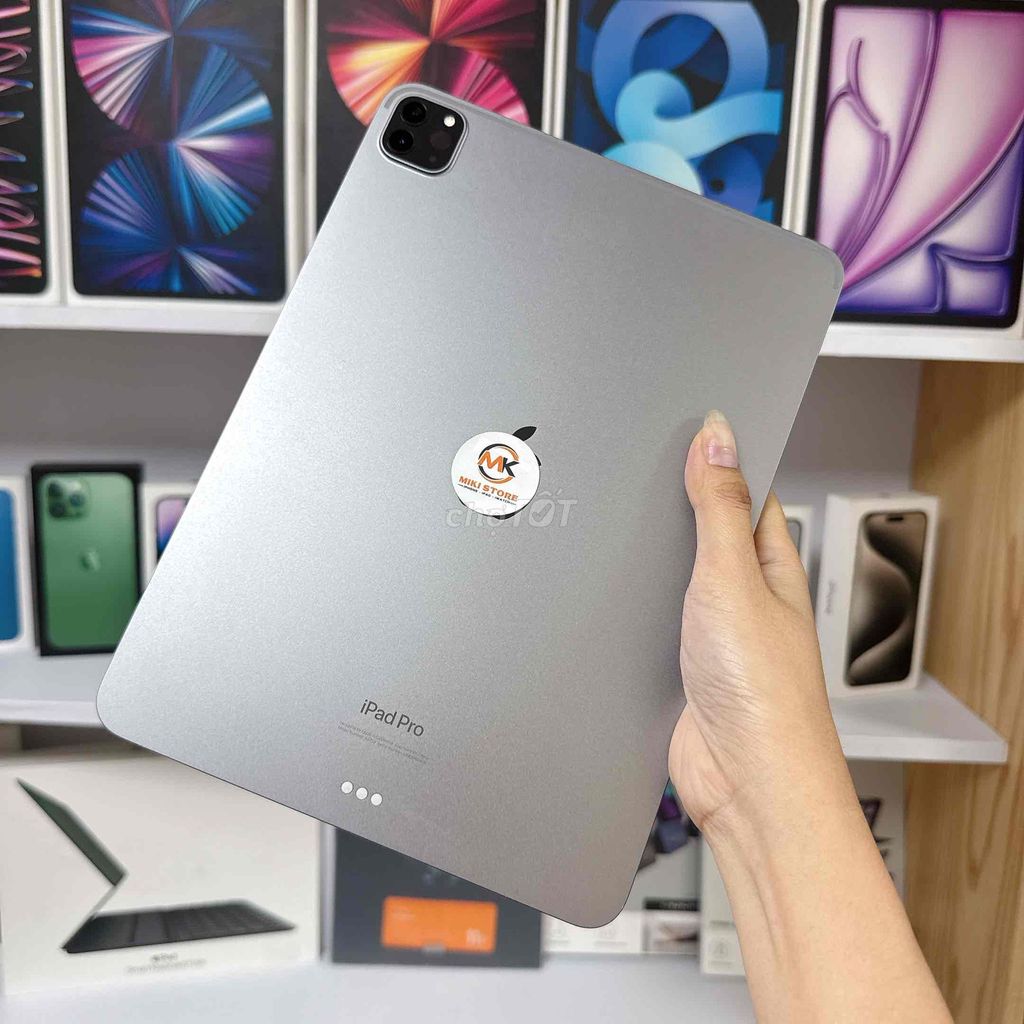 iPad Pro 11 M2 Wifi 128GB Xám 99% Pin 100. Mua bán Máy tính bảng tại Quận 10 Tp Hồ Chí Minh được đăng bởi Miki Store hình 1