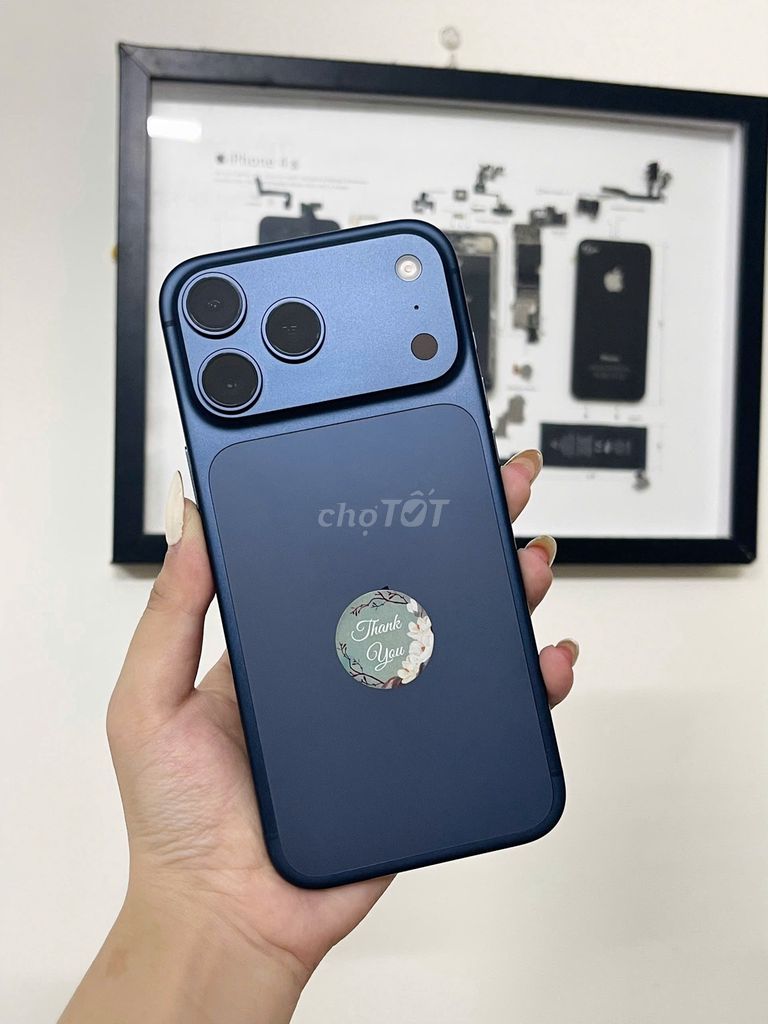 IPhone 17 ProMax 256GB Xanh LL/A Máy Zin Keng. Mua bán Điện thoại tại Quận Thanh Khê Đà Nẵng được đăng bởi TT PHONE hình 1