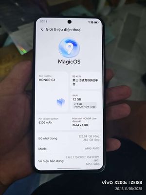 Honor GT 5G 8gen 3 camera xịn , siêu đỉnh. Mua bán Điện thoại tại Huyện Châu Thành Bến Tre được đăng bởi Từ Tuấn Bến Tre
