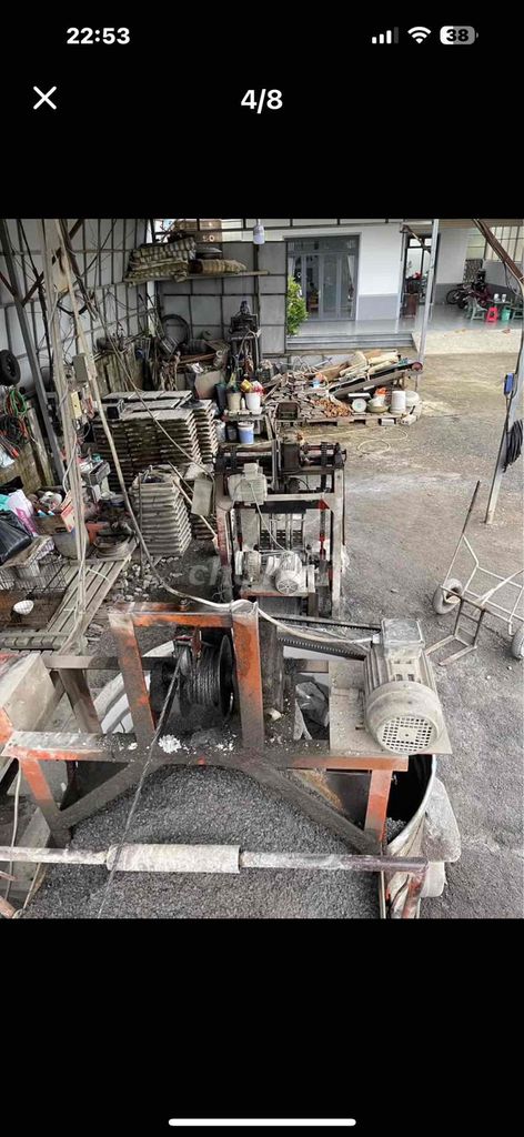 Máy ép gạch đã qua sử dụng màu Đỏ Xám. Mua bán Đồ chuyên dụng, Giống nuôi trồng tại Thành phố Bảo Lộc Lâm Đồng được đăng bởi Ph Duy hình 1
