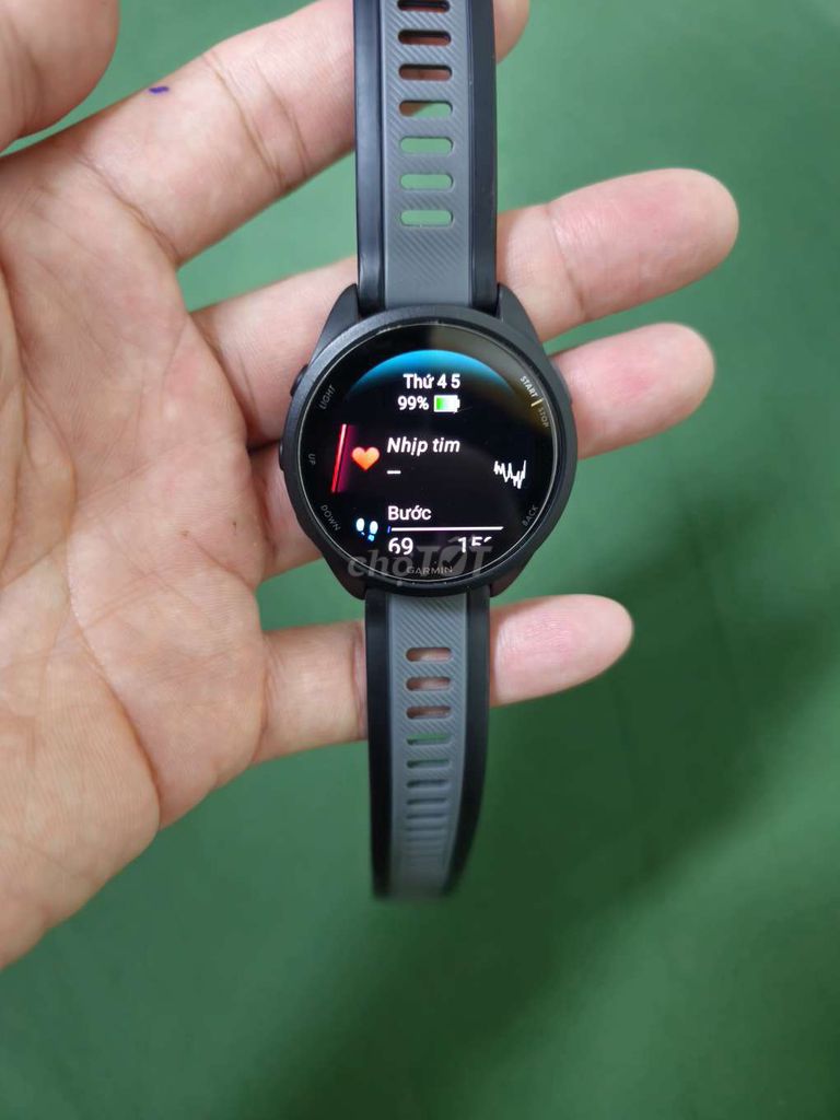 Garmin Forerunner 165 Đen AMOLED. Mua bán Thiết bị đeo thông minh tại Quận Ba Đình Hà Nội được đăng bởi Trần Đức Duy hình 1