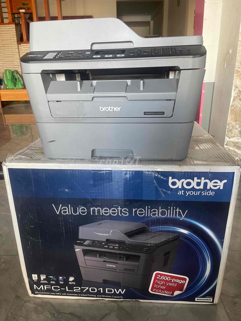 Máy in Brother 2701DW đa chức năng Xám. Mua bán Đồ dùng văn phòng tại Huyện Hòa Vang Đà Nẵng được đăng bởi Nguyen duy quang hình 1