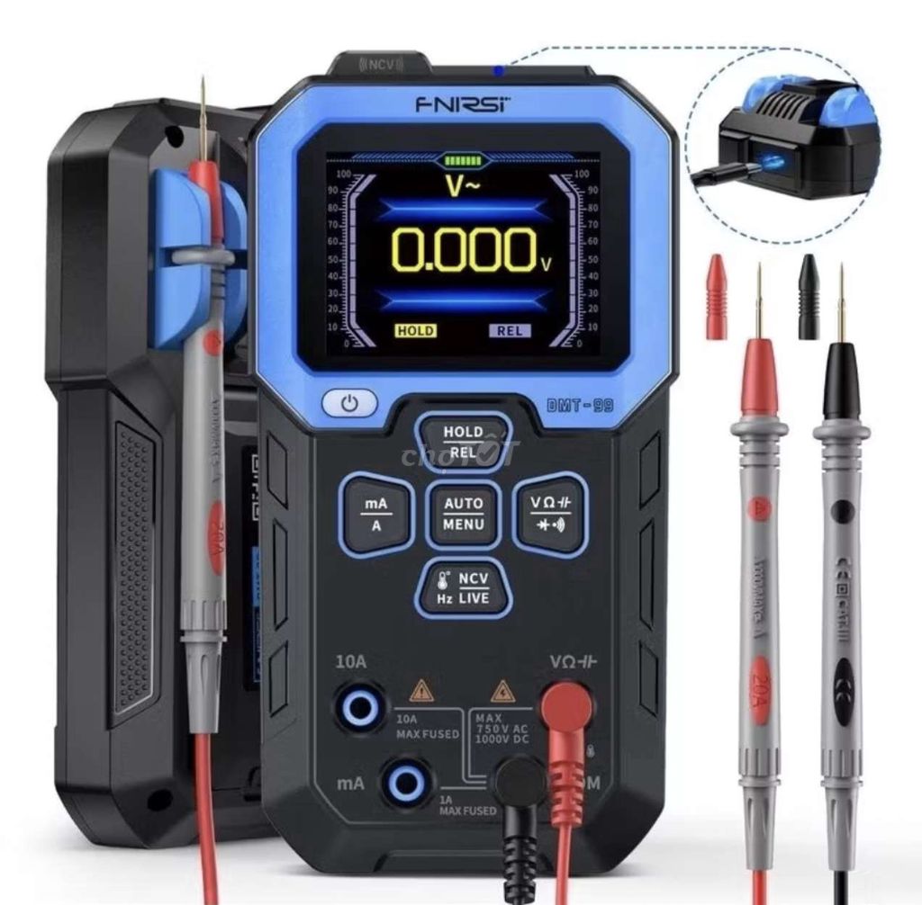 Đồng hồ vạn năng FNIRSI DMT-99 Đen. Mua bán Đồ chuyên dụng, Giống nuôi trồng tại Thành phố Tuy Hòa Phú Yên được đăng bởi Trần Minh Vũ hình 1
