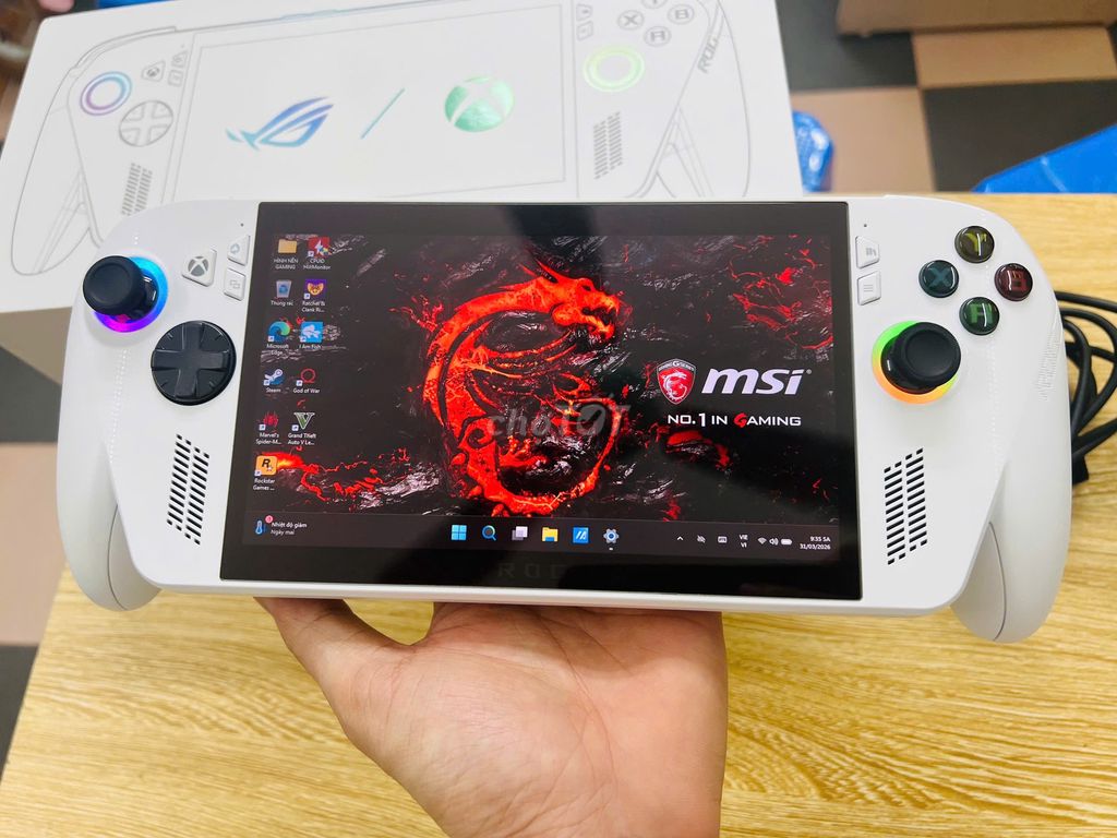 Máy chơi game Asus ROG XBOX Ally AMD Z2A/16GB/512G. Mua bán Thiết bị chơi game tại Quận Đống Đa Hà Nội được đăng bởi NHẬT LỆ CAMERA hình 1