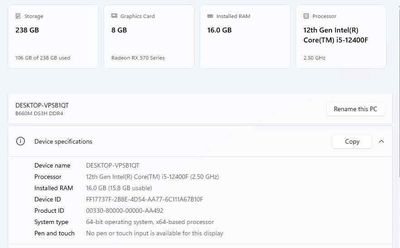 Case i5 12400f, ram 16gb, nvme 256gb dùng wifi. Mua bán Máy tính để bàn tại Huyện Hoài Đức Hà Nội được đăng bởi Thuyết Phạm