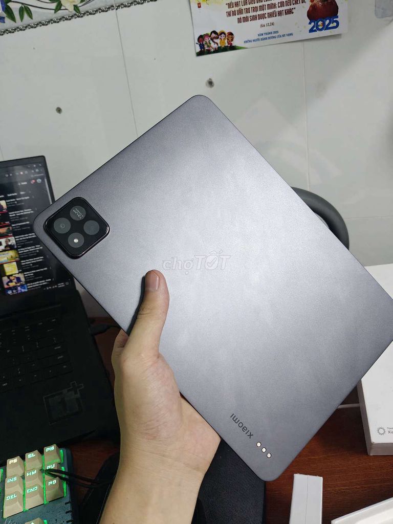 Mipad 7 8/128 fullbox likenew + bút hãng. Mua bán Máy tính bảng tại Quận Gò Vấp Tp Hồ Chí Minh được đăng bởi Dũng Mipad hình 2