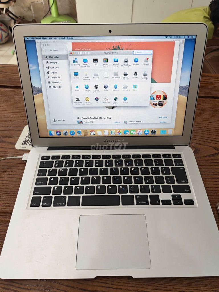 Apple Macbook Air Bạc Đã sử dụng. Mua bán Laptop tại Quận Lê Chân Hải Phòng được đăng bởi Khánh Phone  hình 1