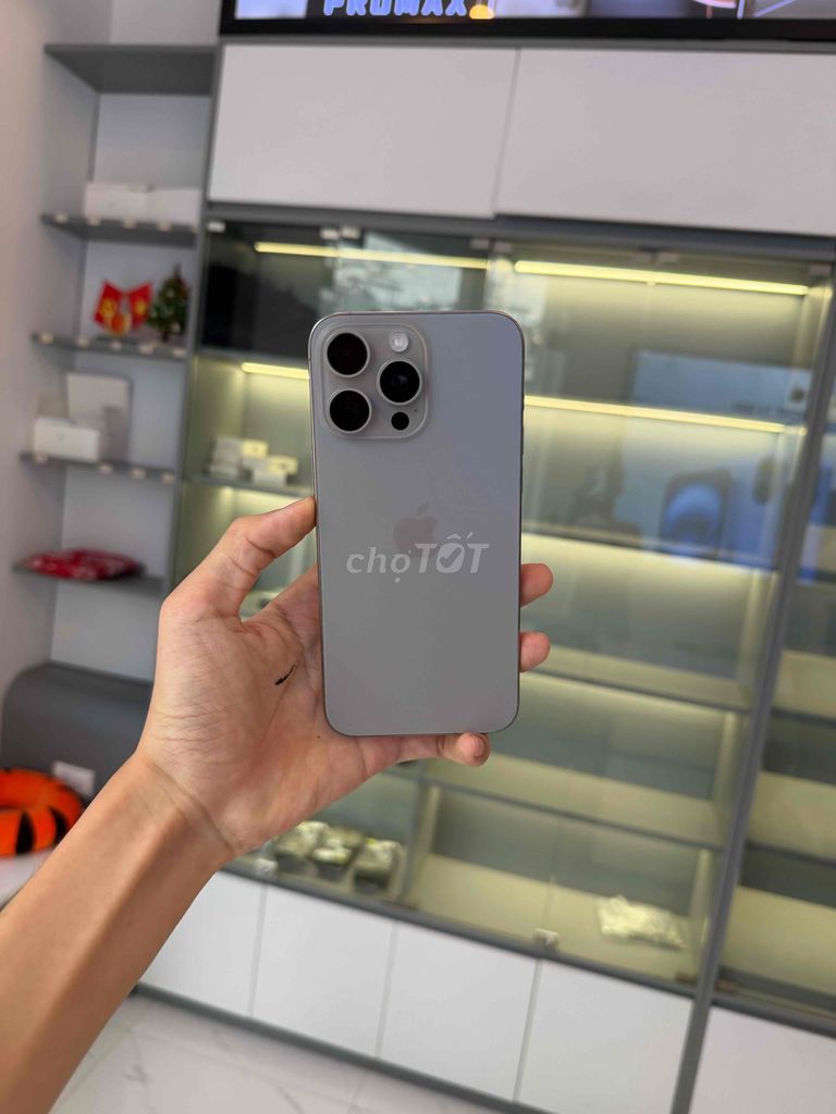 Apple iPhone 15 Pro Max 256GB Xám. Mua bán Điện thoại tại Quận Lê Chân Hải Phòng được đăng bởi Nghiêm Thượng Mobile hình 1