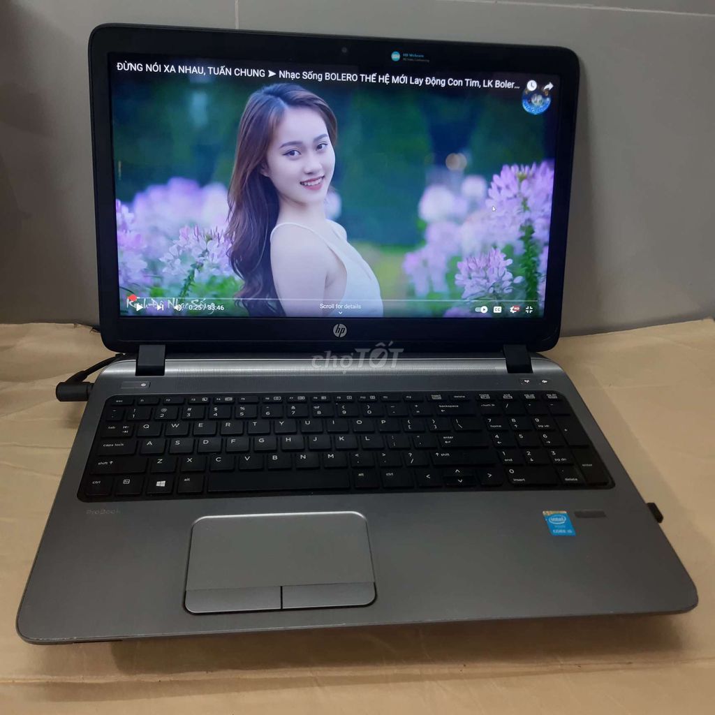 HP 15.6 I5 ĐỜI 5, MỎNG ĐẸP, RAM 8GB.