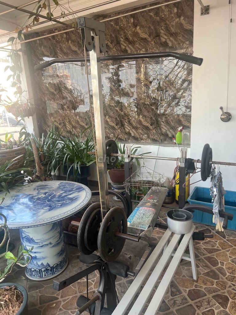 Bộ tập tạ đa năng. Mua bán Đồ thể thao, Dã ngoại tại Quận Tây Hồ Hà Nội được đăng bởi Vũ Phi Phạm hình 1