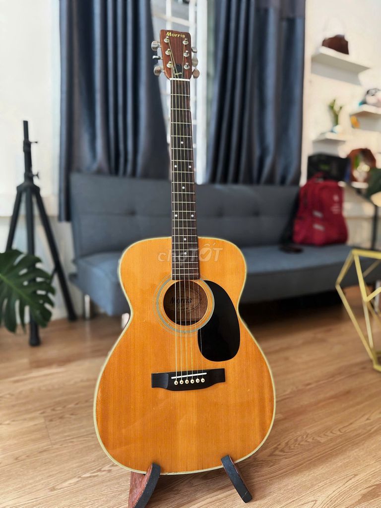 Đàn guitar Nhật Cũ Morris F18. Mua bán Nhạc cụ tại Quận Thanh Khê Đà Nẵng được đăng bởi Nhi Guitar hình 1