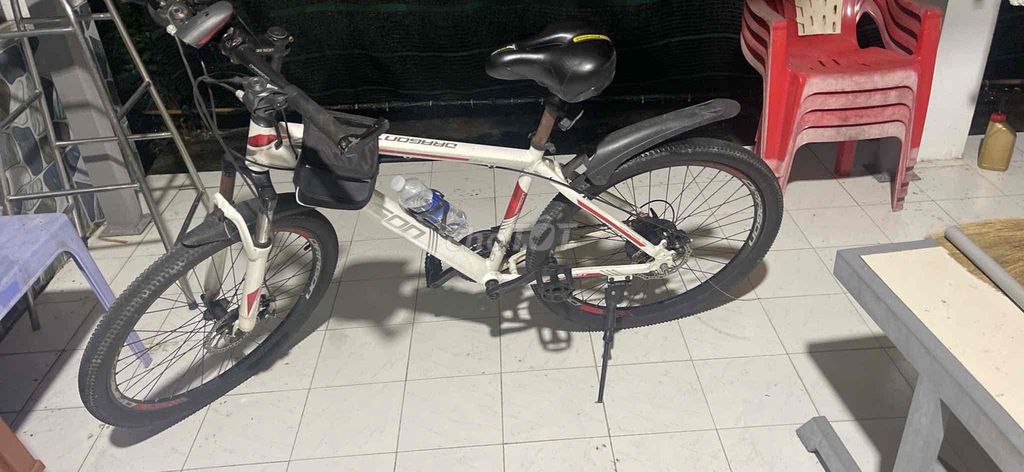 xe đạp thể thao dragon màu trắng. Mua bán Xe đạp tại Huyện Cần Giuộc Long An được đăng bởi Minh Vủ hình 1