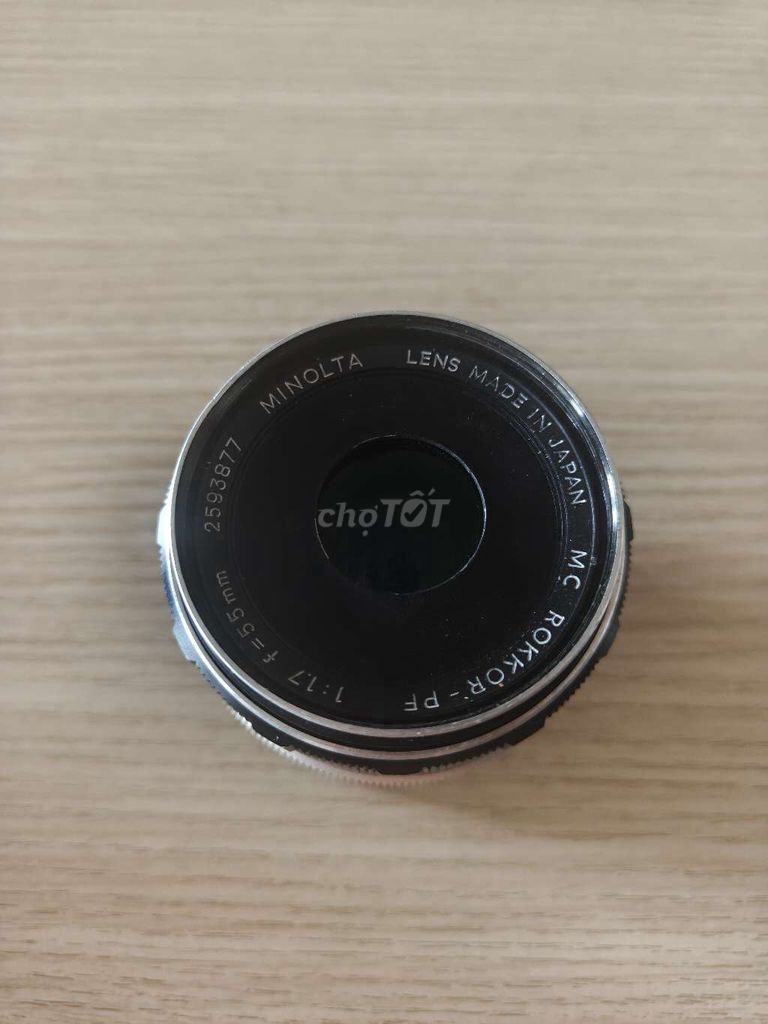 Ống kính Minolta MC Rokkor-PF 55mm f/1.7 Nhật Bản. Mua bán Máy ảnh, Máy quay tại Thành phố Thủ Đức Tp Hồ Chí Minh được đăng bởi Lê Tấn Quang hình 1