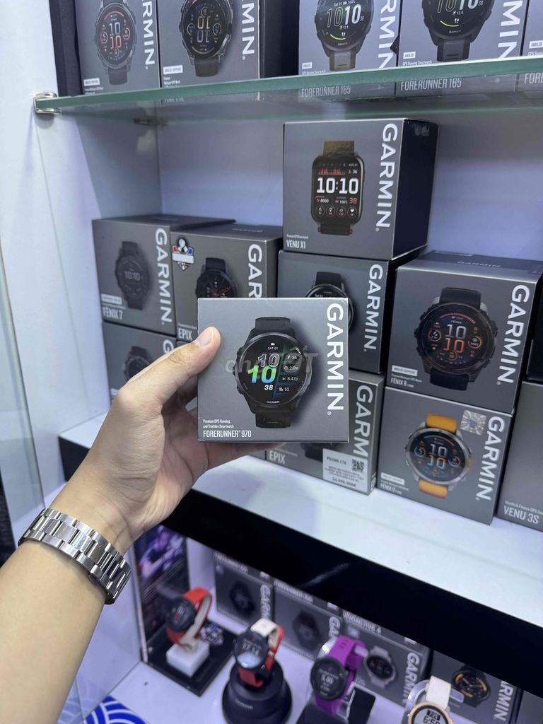 Garmin Forerunner 970 Đen. Mua bán Thiết bị đeo thông minh tại Quận 3 Tp Hồ Chí Minh được đăng bởi Huy Nguyễn hình 1