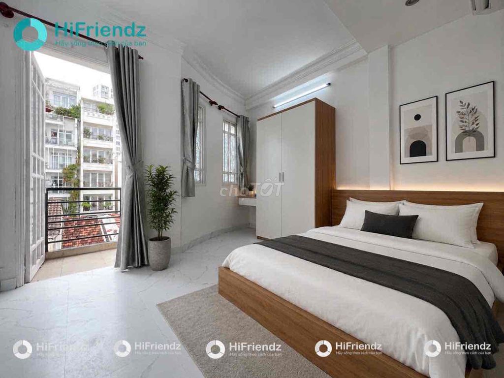 Rent · 1 bd · 40 м² · Quận 1, ул. Đường Hoàng Sa