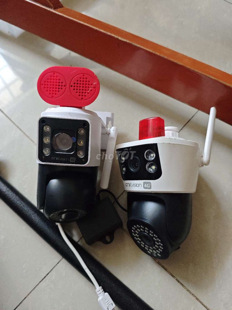 Camera an ninh 4G 2 mắt Trắng Đen. Mua bán Máy ảnh, Máy quay tại Quận 6 Tp Hồ Chí Minh được đăng bởi Ngọc Thịnh Mobile hình 1