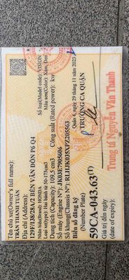 bán Vision 2023. Mua bán Xe máy tại Quận 4 Tp Hồ Chí Minh được đăng bởi Kim huê