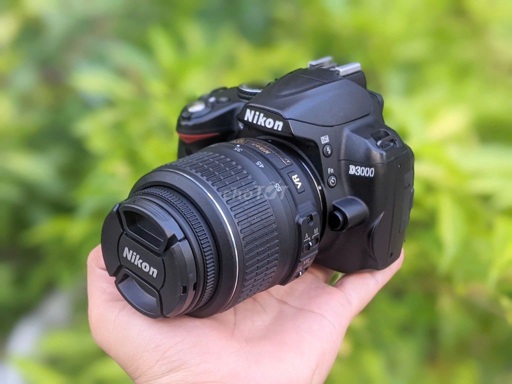 [Máy ảnh KTS] Nikon D3000 18-55mm Đen. Mua bán Máy ảnh, Máy quay tại Quận 6 Tp Hồ Chí Minh được đăng bởi may anh KTS hình 1