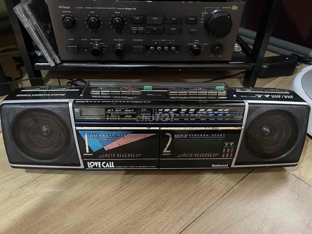 Đài cassette National RX-FW37. Mua bán Tivi, Âm thanh tại Quận Hồng Bàng Hải Phòng được đăng bởi Anh Dũng hình 1