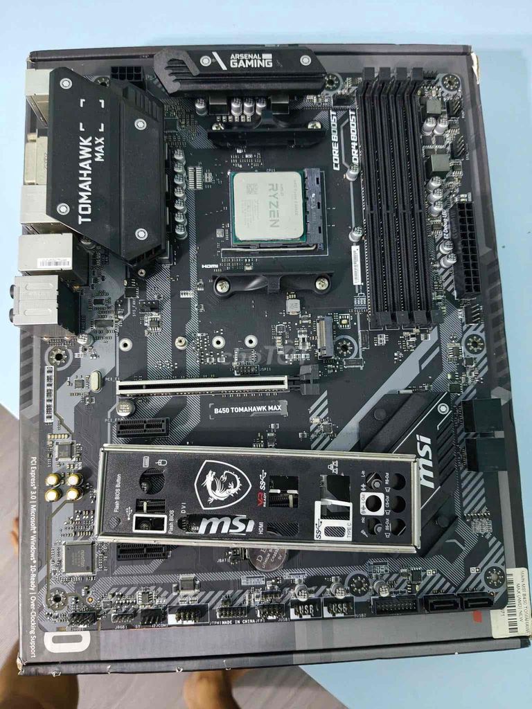 Thanh lý combo B450 Tomahawk Max Msi + R5 5600x. Mua bán Linh kiện (RAM, Card...) tại Quận Hà Đông Hà Nội được đăng bởi Vũ Vũ hình 1