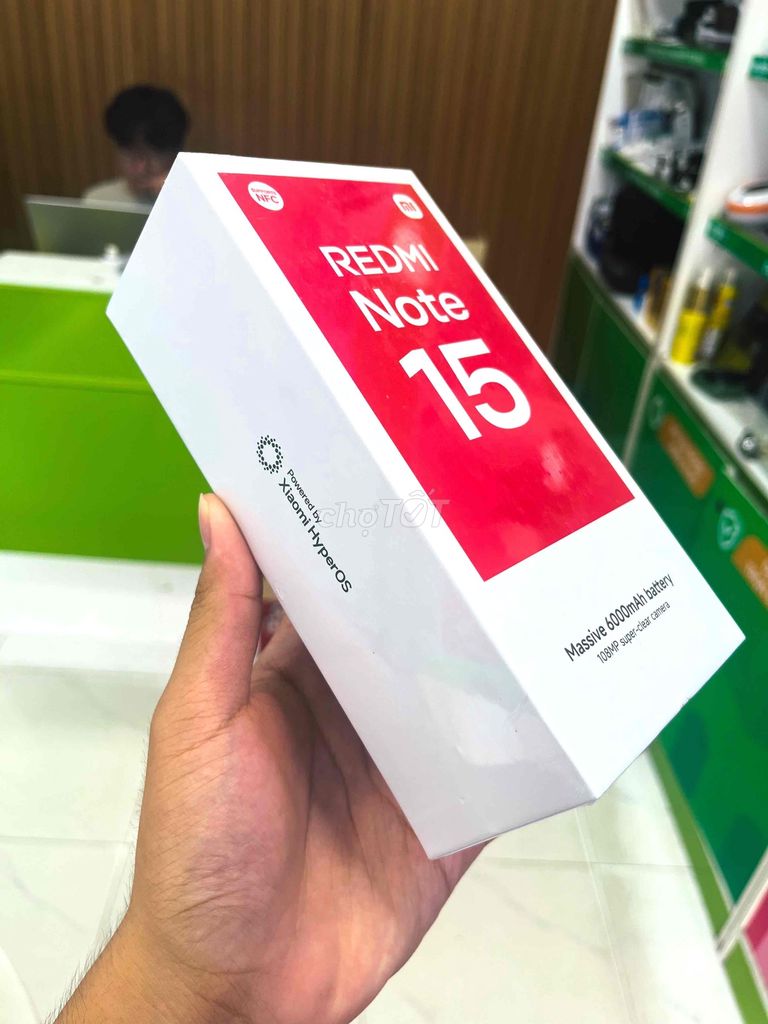 Xiaomi Redmi Note 15 128GB Xanh Glacier. Mua bán Điện thoại tại Quận Ngô Quyền Hải Phòng được đăng bởi lê thanh thuỷ hình 1
