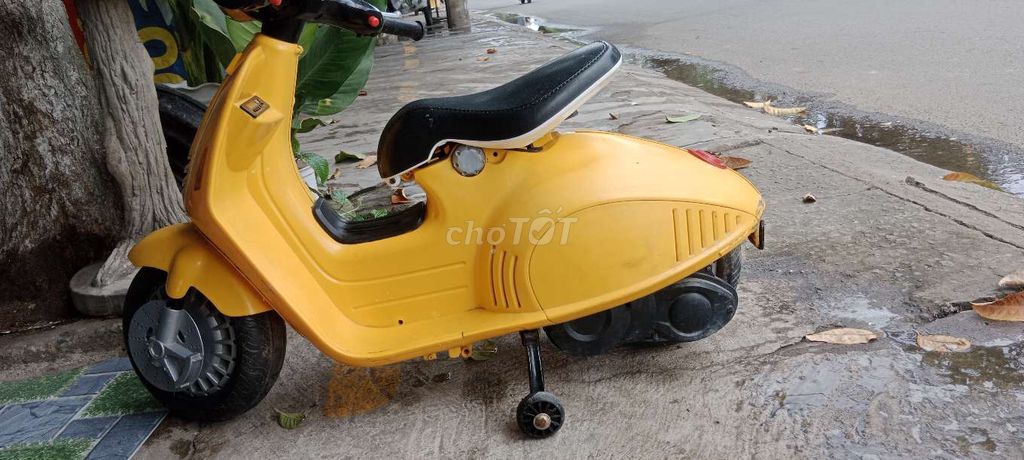 Xe máy điện trẻ em 12V màu Vàng. Mua bán Mẹ và bé tại Thành phố Biên Hòa Đồng Nai được đăng bởi anh7 hình 1