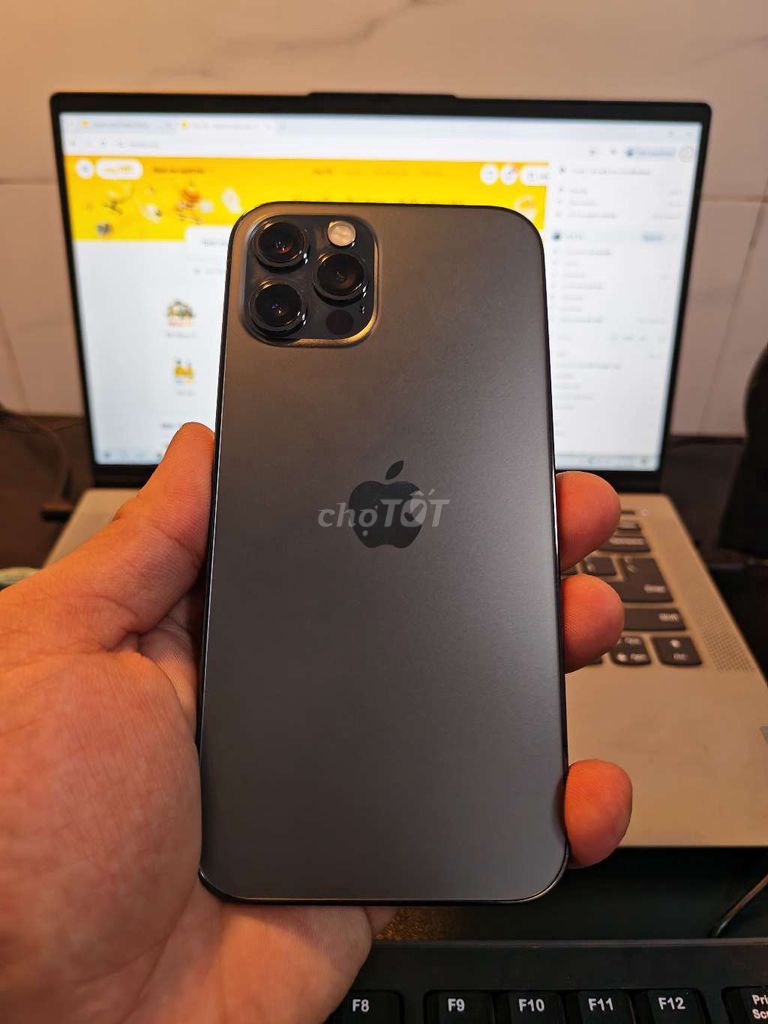 Apple iPhone 12 Pro 128GB Xám. Mua bán Điện thoại tại Quận Kiến An Hải Phòng được đăng bởi Duy Kiên hình 1