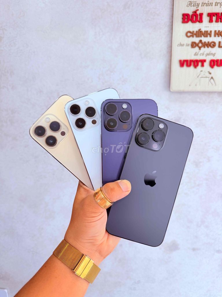 iPhone 14 Pro Max 128GB Nhiều màu. Mua bán Điện thoại tại Thành phố Long Xuyên An Giang được đăng bởi Trung Black  hình 1
