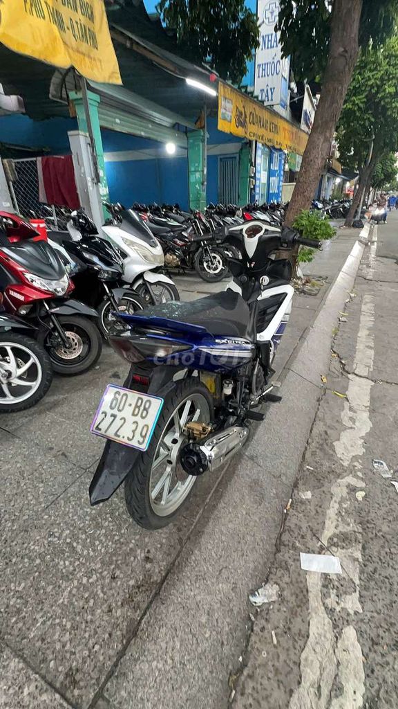 Yamaha Exciter 135 2014, синий, белый, б/у
