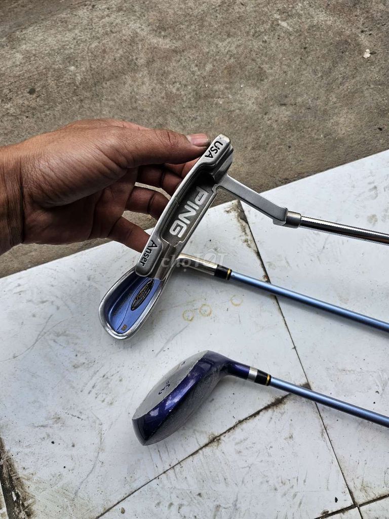 Gậy golf PING Kim loại Bạc, Xanh. Mua bán Đồ thể thao, Dã ngoại tại Quận Tân Bình Tp Hồ Chí Minh được đăng bởi A phát hình 1