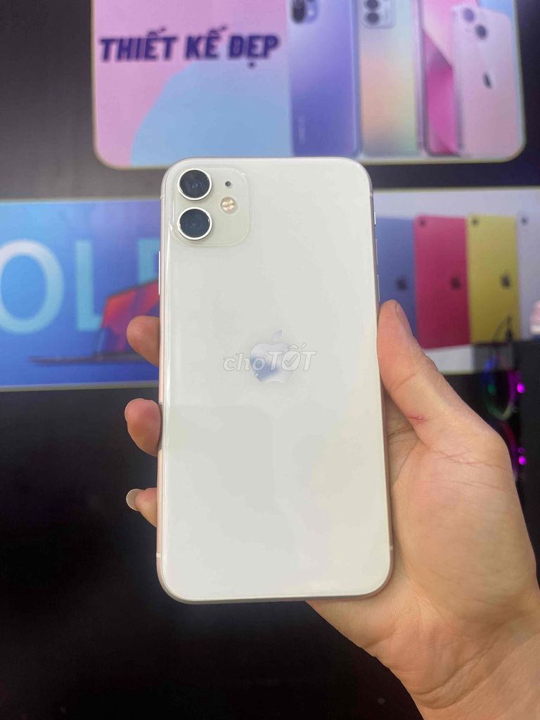 iPhone 11 64GB Zin All, IOS 14.4 Full đẹp 99%. Mua bán Điện thoại tại Quận Lê Chân Hải Phòng được đăng bởi Huy Tưởng Mobile hình 1