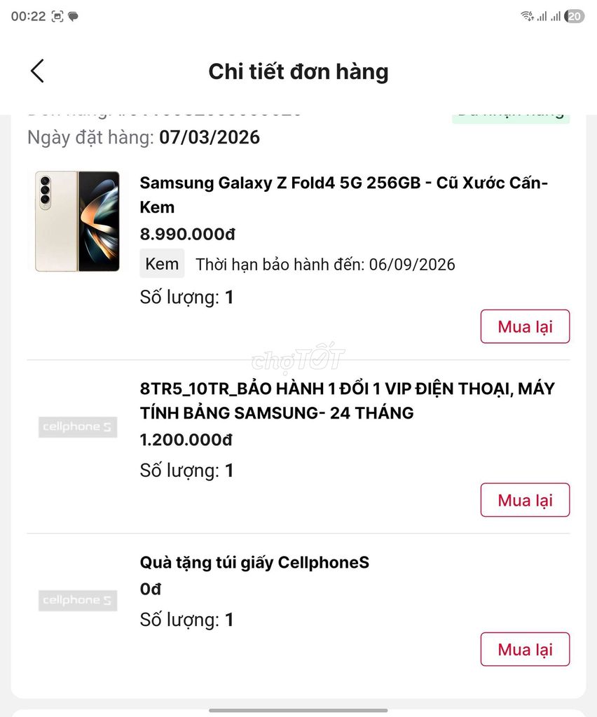 Samsung Galaxy Z Fold4 256GB Kem. Mua bán Điện thoại tại Quận 12 Tp Hồ Chí Minh được đăng bởi hoàng hình 1