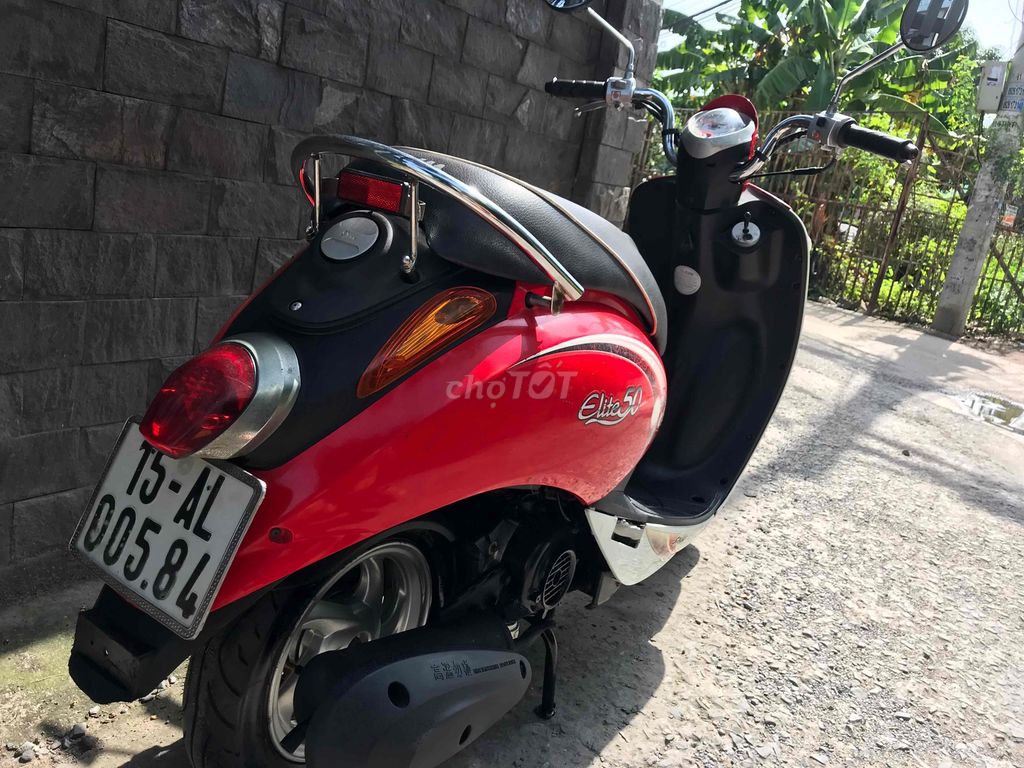Tay ga SYM Elite 50cc Đài Loan. Mua bán Xe máy tại Quận Bình Tân Tp Hồ Chí Minh được đăng bởi Lê Văn Khang hình 4