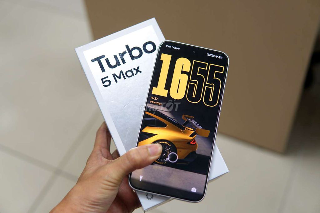 Xiaomi Redmi Turbo 5 Max 256GB Trắng keng fullbox. Mua bán Điện thoại tại Thành phố Thủ Đức Tp Hồ Chí Minh được đăng bởi Tiến Vinh hình 1