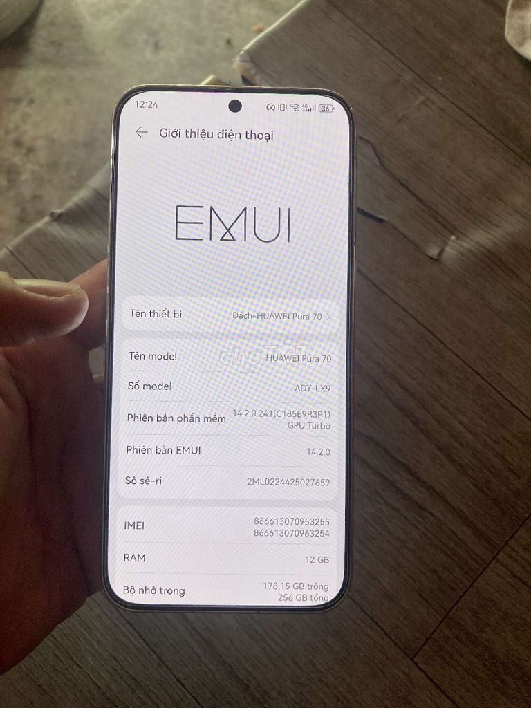 Huawei Pura 70 qt 256GB Trắng. Mua bán Điện thoại tại Quận Bình Tân Tp Hồ Chí Minh được đăng bởi truonggiadach hình 1