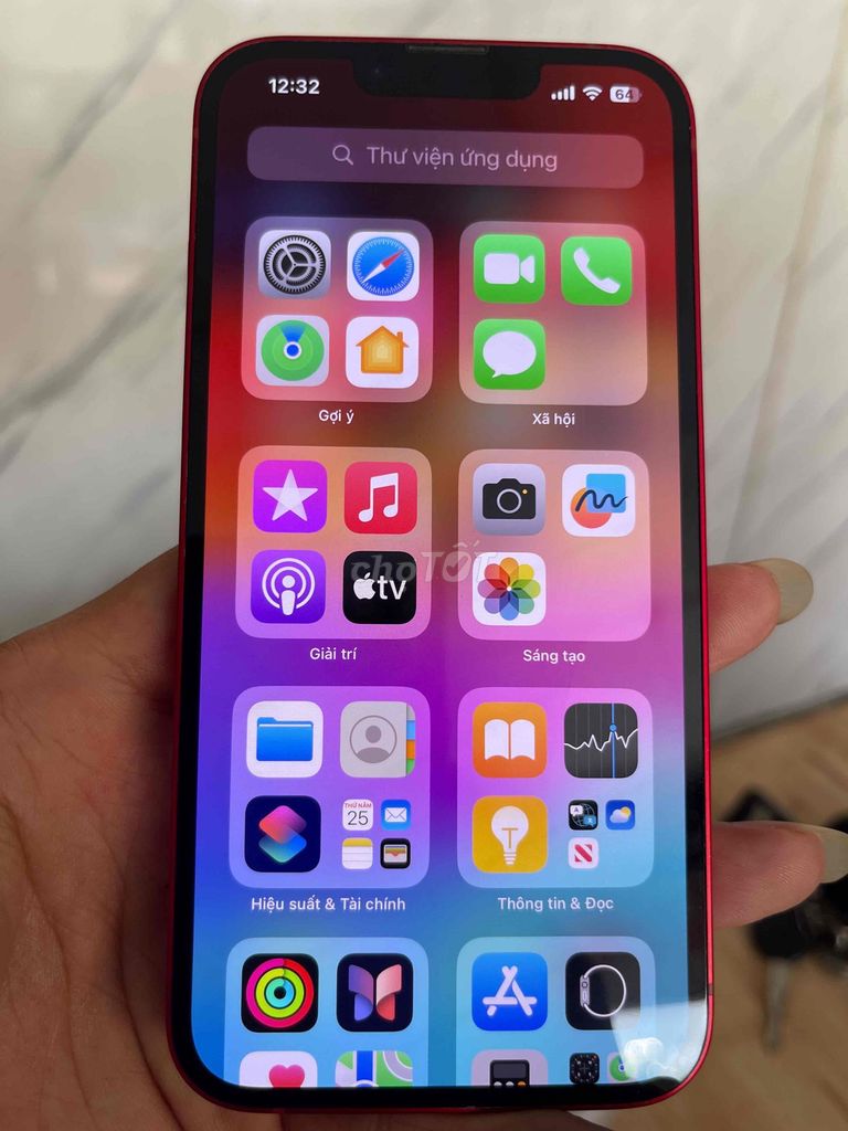 Apple iPhone 13 128GB Đỏ không dùng sim. Mua bán Điện thoại tại Quận 12 Tp Hồ Chí Minh được đăng bởi Nguyễn Cao Cường hình 1