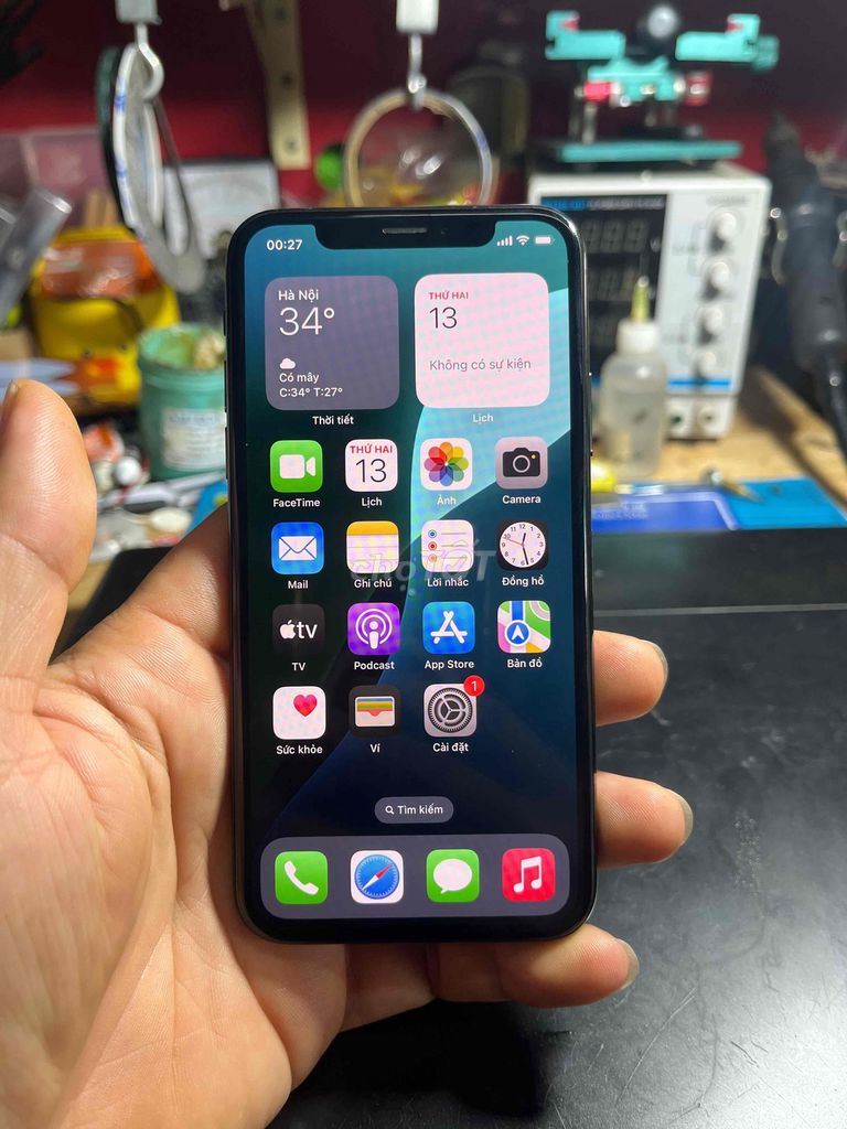 Apple iPhone Xs 64GB Đen Đã sử dụng. Mua bán Điện thoại tại Huyện Lộc Ninh Bình Phước được đăng bởi duy second hand hình 1