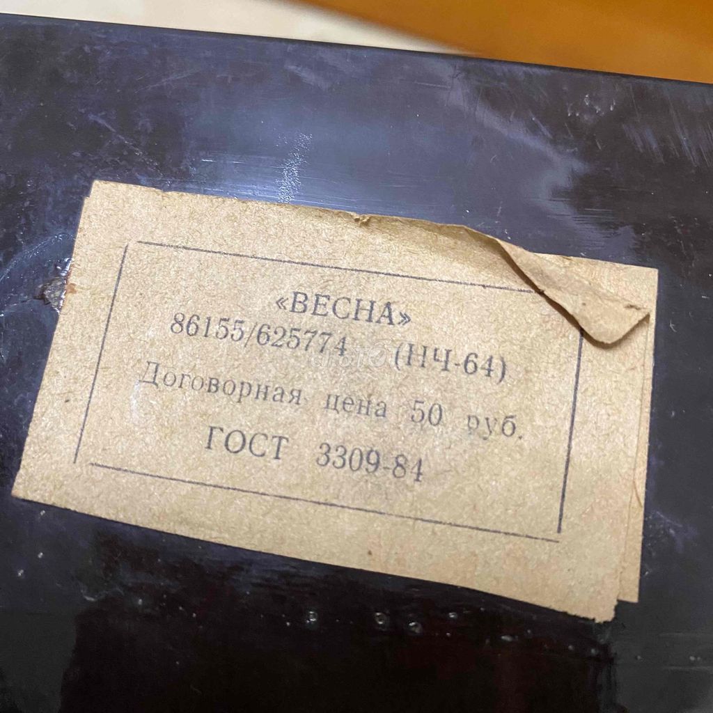 Đồng hồ cổ để bàn thời Liên Xô Becha