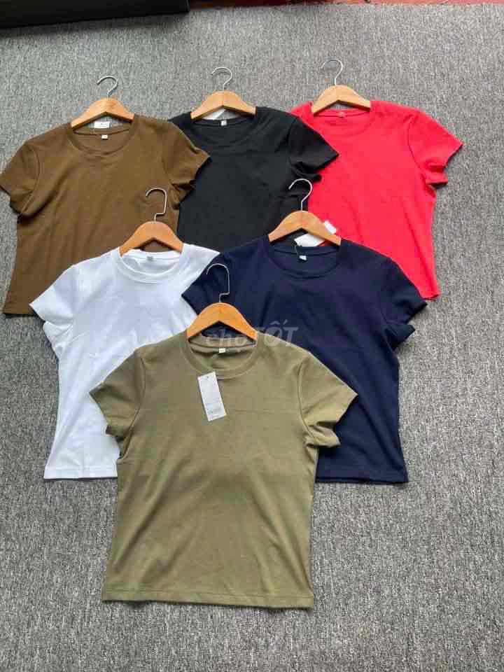 Áo thun UNI-QLO Đa màu size S, M, L, XL. Mua bán Quần áo tại Quận Hoàng Mai Hà Nội được đăng bởi Second hand store hình 1