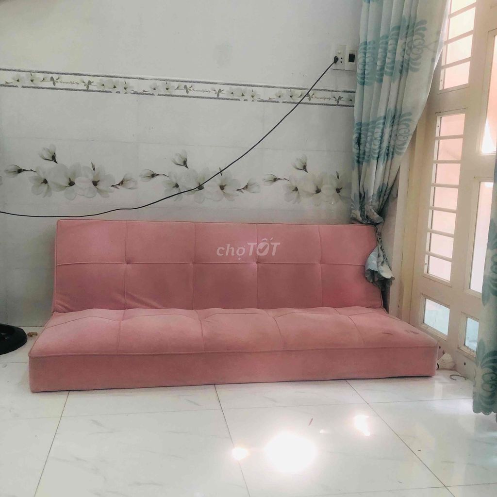 Ghế sofa giường vải gấp gọn. Mua bán Giường, chăn ga gối nệm tại Quận Gò Vấp Tp Hồ Chí Minh được đăng bởi tuấndungx hình 1
