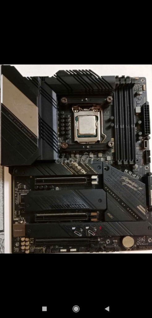 Mainboard ASUS ROG STRIX Z590F GAMING WIFI. Mua bán Linh kiện (RAM, Card...) tại Quận Ninh Kiều Cần Thơ được đăng bởi TIN HOC TUAN TRAN hình 1