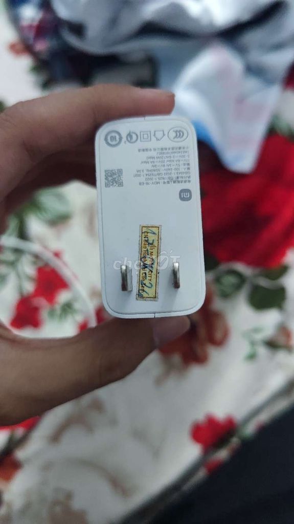 Sạc Xiaomi 120W Trắng. Mua bán Phụ kiện (Màn hình, Chuột...) tại Huyện Càng Long Trà Vinh được đăng bởi Trần Ttu hình 1