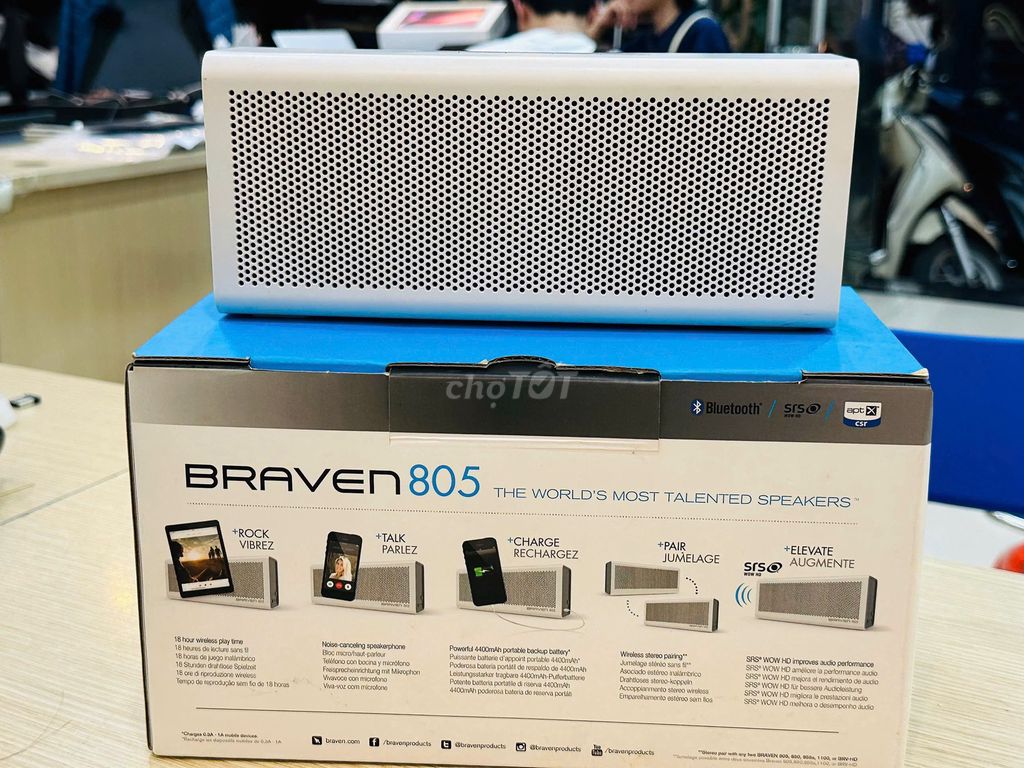 Loa không dây Braven 805 chính hãng fullbox. Mua bán Tivi, Âm thanh tại Quận Đống Đa Hà Nội được đăng bởi Thế Hoàng hình 1
