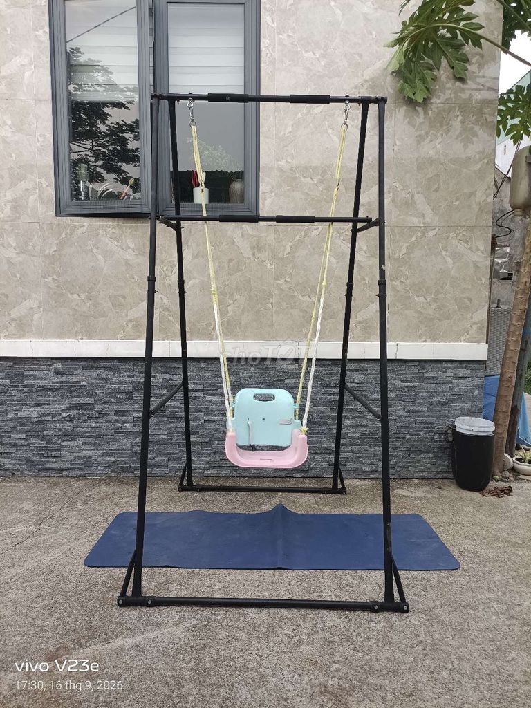 Xà đơn chính hãng Khánh Trình Thép Gấp gọn