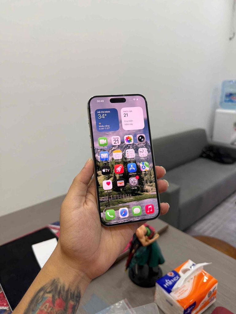 Apple iPhone 14 Pro Max 128GB Bạc. Mua bán Điện thoại tại Quận Đống Đa Hà Nội được đăng bởi KT Hà Nội Mobile hình 1