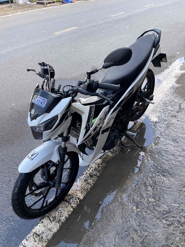 satria Fi 2019 trắng ngọc Trinh biển 65 máy êm ru. Mua bán Xe máy tại Quận Cái Răng Cần Thơ được đăng bởi Cầm Đồ Minh Tấn hình 1