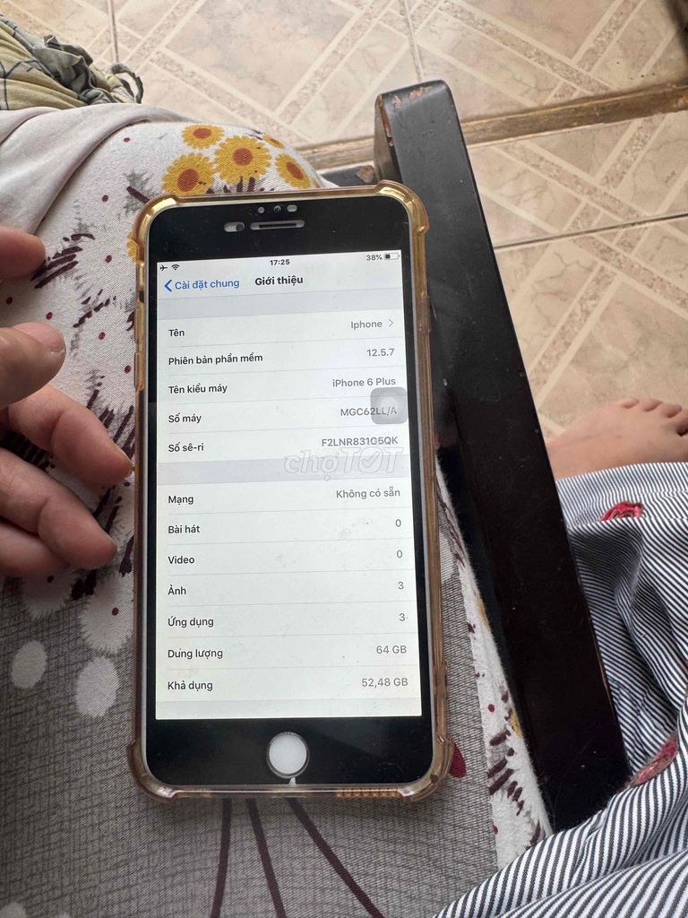 Apple iPhone 6 Plus 64GB Vàng. Mua bán Điện thoại tại Quận Phú Nhuận Tp Hồ Chí Minh được đăng bởi Phương Vỹ hình 1