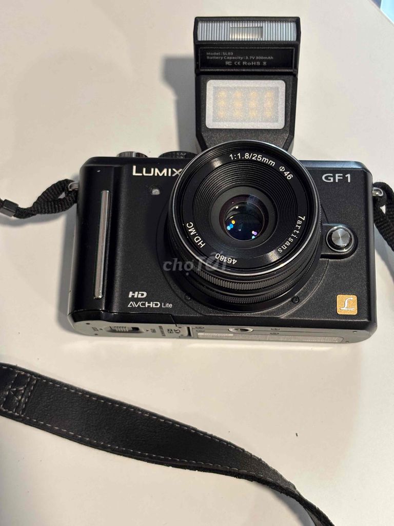 Máy ảnh Panasonic Lumix GF1 +  1.8F Len + Flash. Mua bán Máy ảnh, Máy quay tại Thành phố Thủ Đức Tp Hồ Chí Minh được đăng bởi Minh Đức hình 1