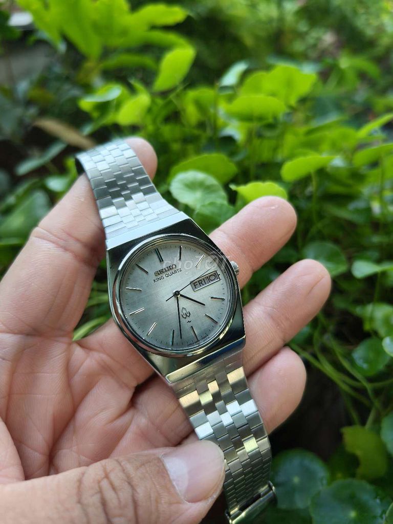 Đồng hồ Seiko King Quartz Nam Bạc. Mua bán Đồng hồ tại Huyện Tân Trụ Long An được đăng bởi Trần Minh hình 1